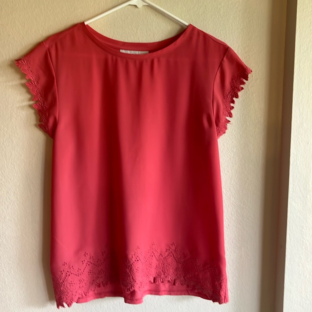 LOFT size large petite, very pretty blouse.